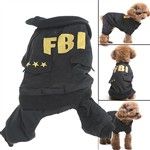 FBI modelado roupa Overcoat Outwear Brasão com Button para o