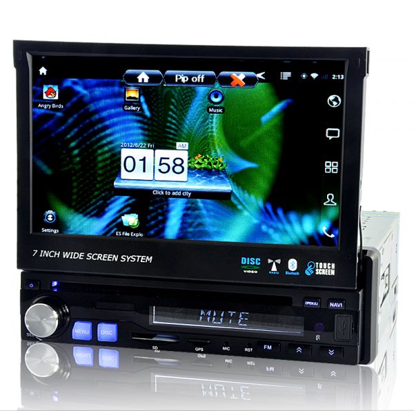 Carro DVD "Descobrir" - Android tela de 7 polegadas GPS, 3G,