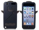 Anjo Silicone protetora para iPod Touch 5 (Preto)