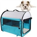 Pet Dog Box Tentage Tenda quente com fontes cobertor de lã a