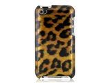 Capa PC Leopard Grain Projeto protetora para iPod Touch 4