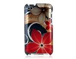 PC Capa Flower Design protetora para iPod Touch 4